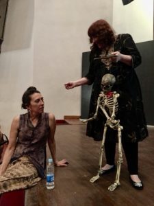 Austrian Puppeteer meets Mr. Bones